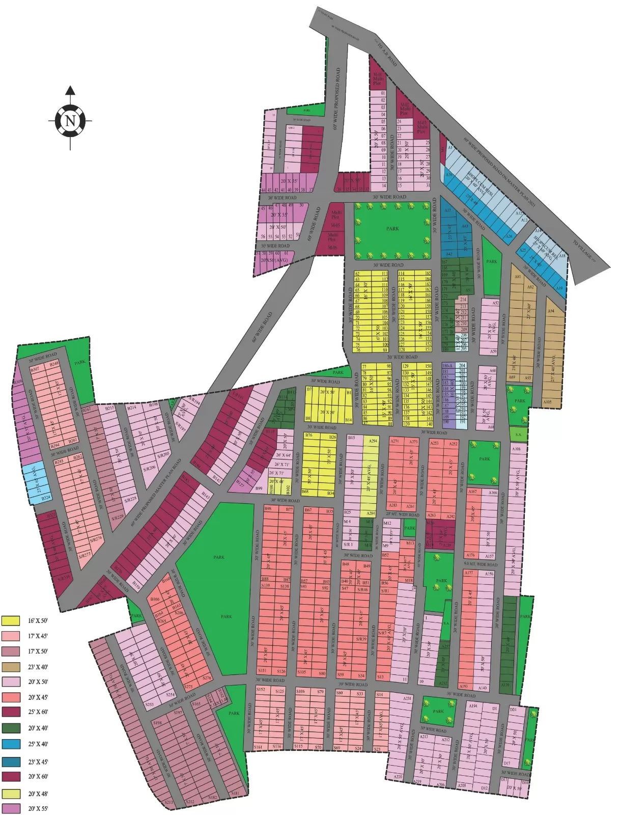 DTCP approved plots in Rau Indore